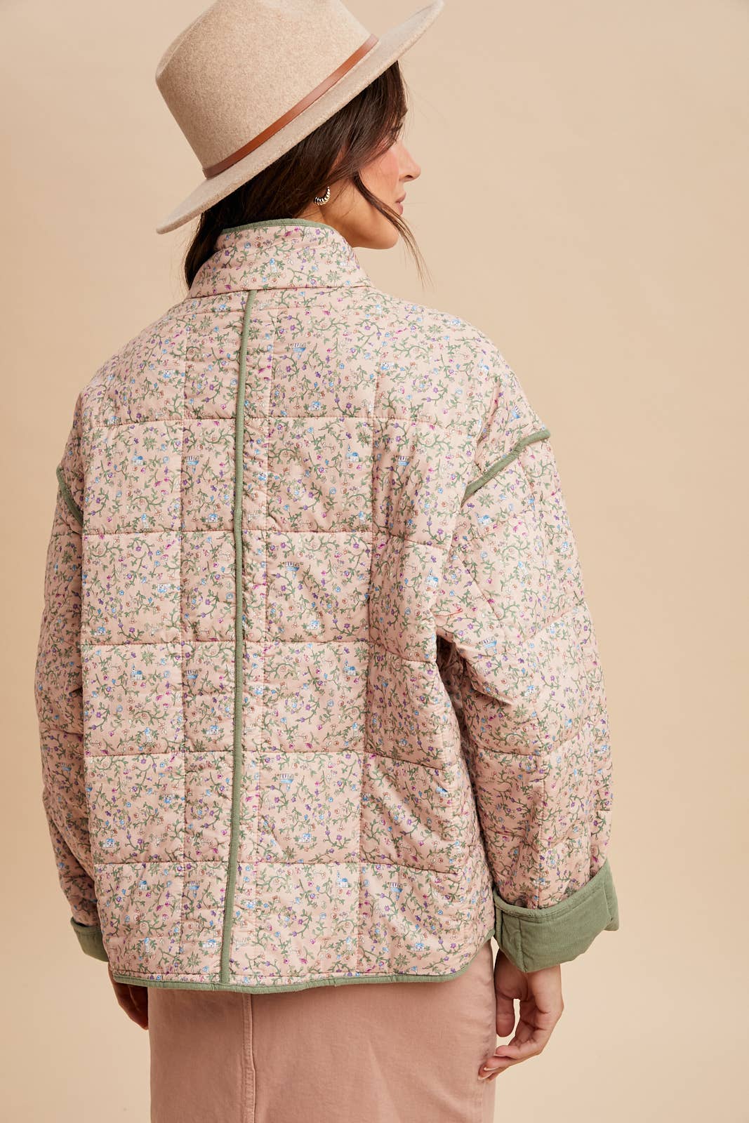 Daisy Quilted Puffer Jacket