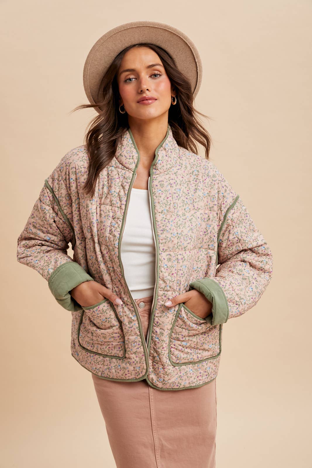 Daisy Quilted Puffer Jacket